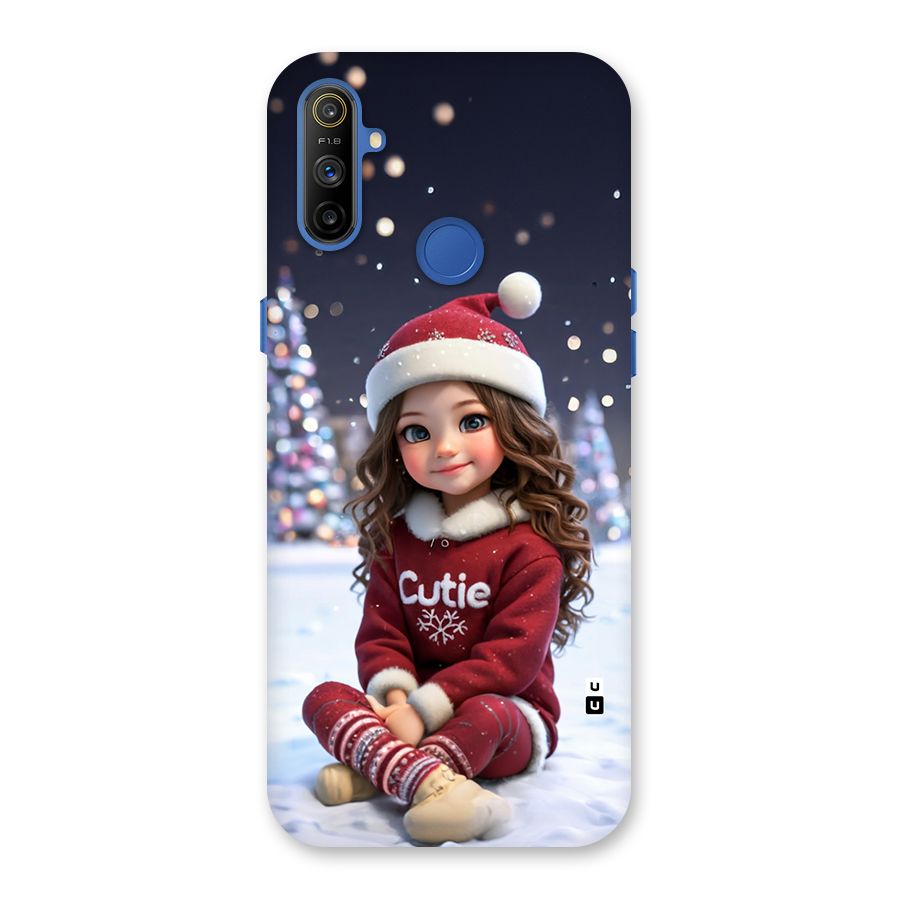 Girl In Snow Back Case for Realme Narzo 10A