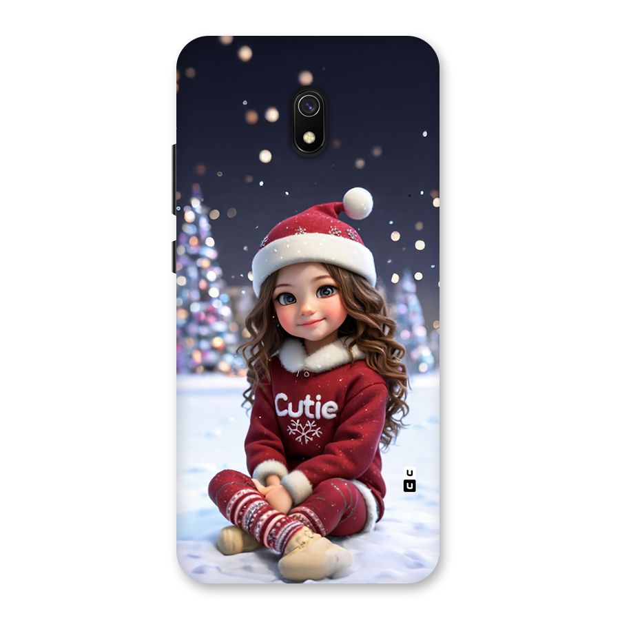 Girl In Snow Back Case for Redmi 8A