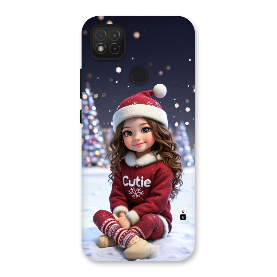 Girl In Snow Back Case for Redmi 9 Activ