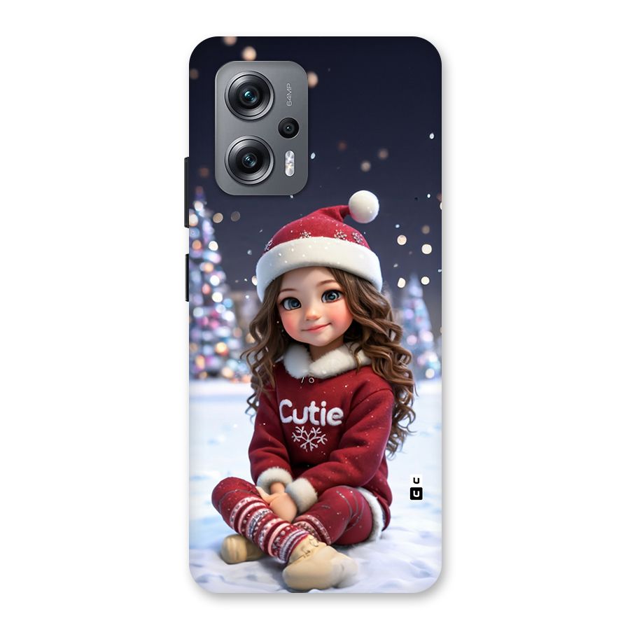 Girl In Snow Back Case for Redmi K50i
