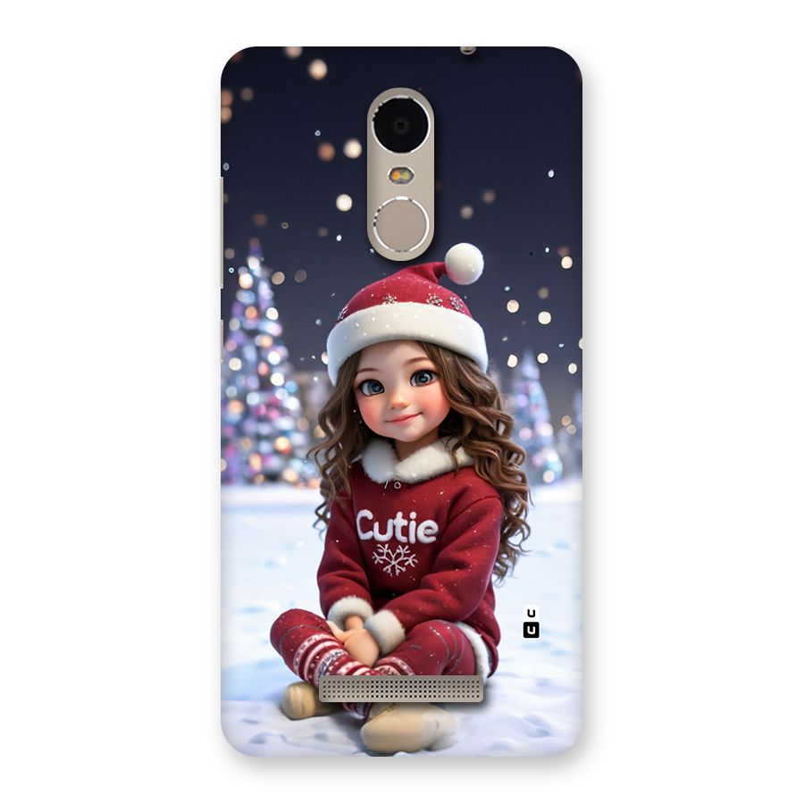 Girl In Snow Back Case for Redmi Note 3