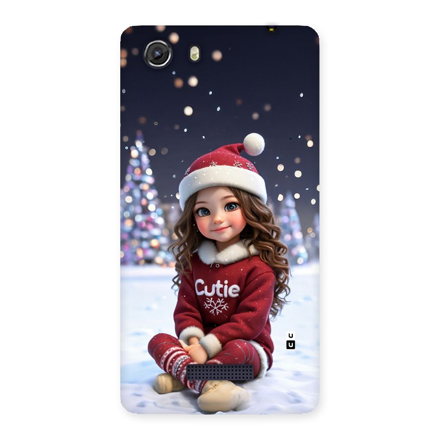 Girl In Snow Back Case for Unite 3