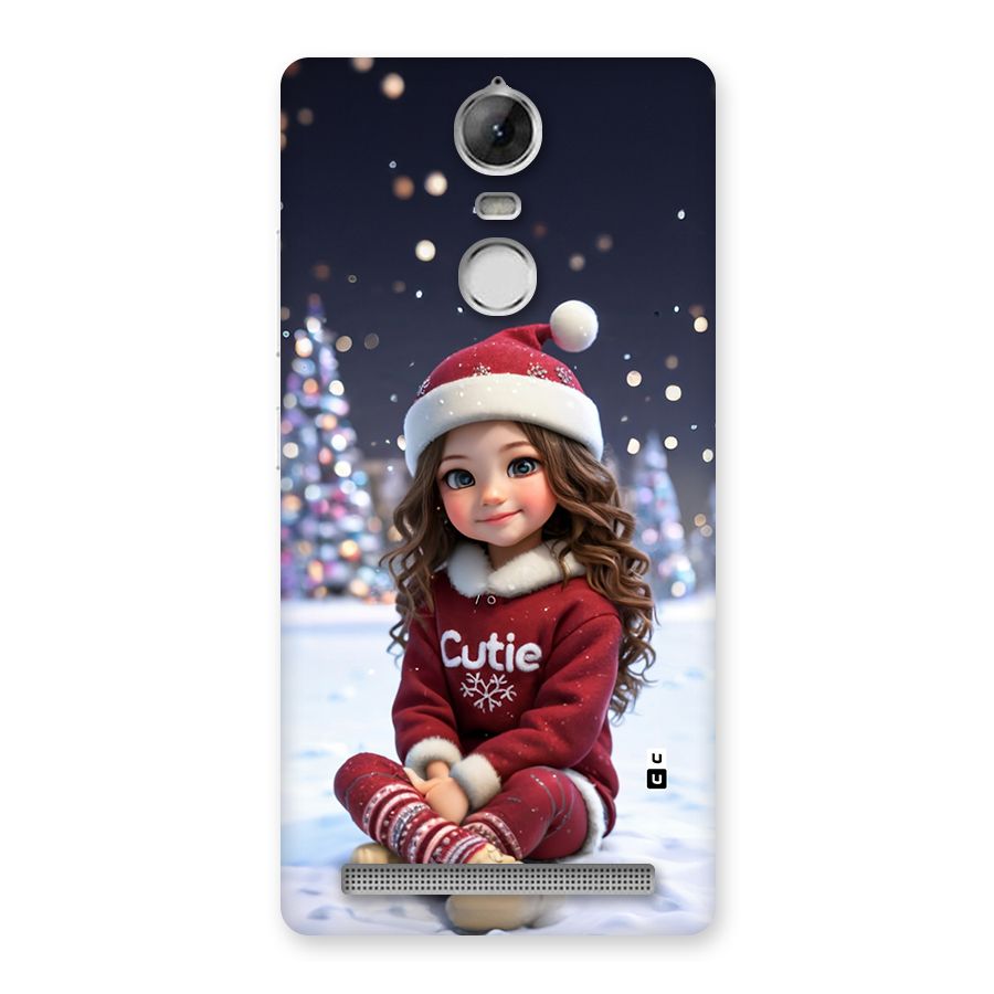 Girl In Snow Back Case for Vibe K5 Note