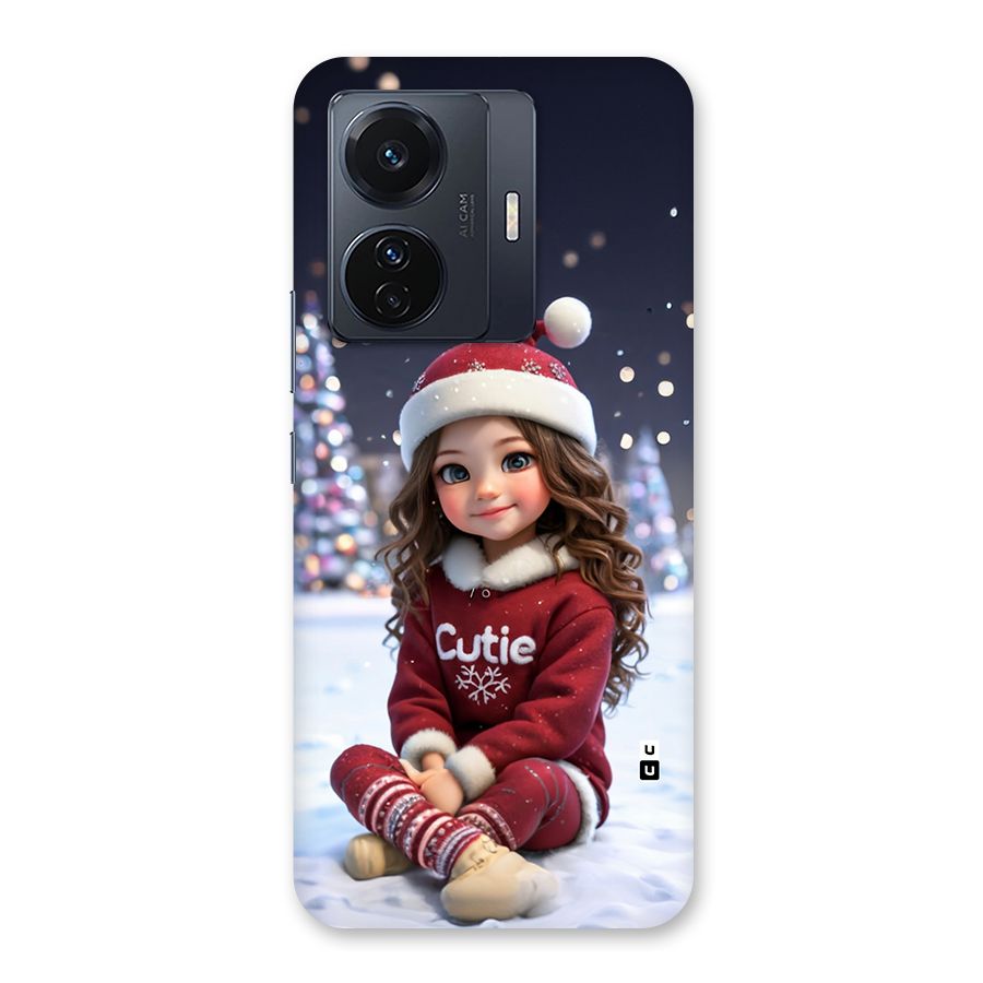 Girl In Snow Back Case for Vivo T1 Pro