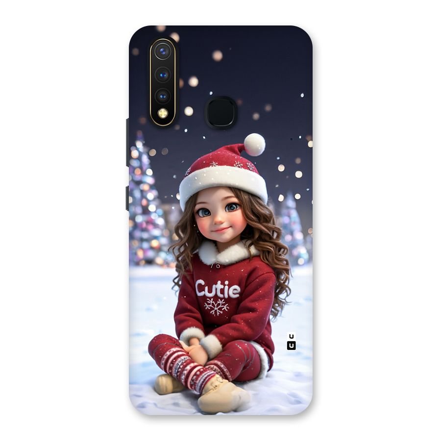 Girl In Snow Back Case for Vivo U20