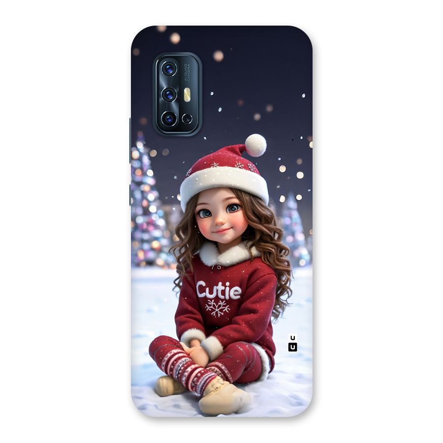 Girl In Snow Back Case for Vivo V17