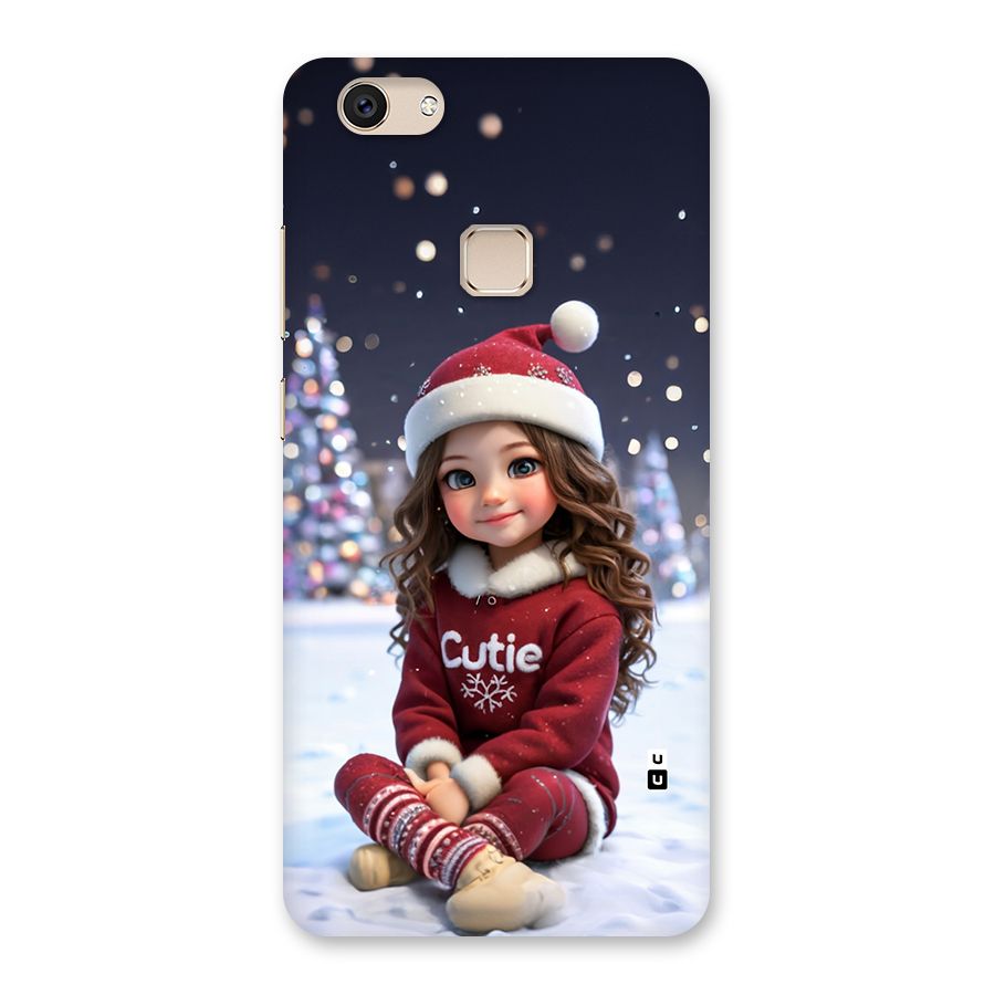 Girl In Snow Back Case for Vivo V7