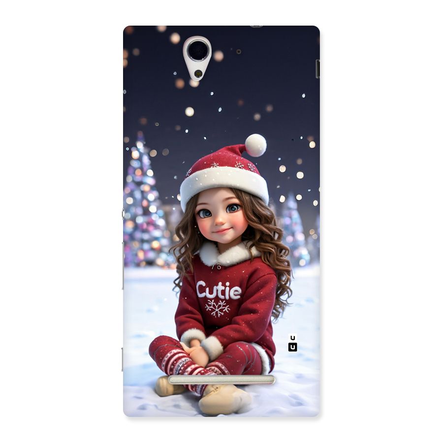 Girl In Snow Back Case for Xperia C3