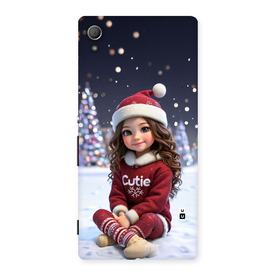 Girl In Snow Back Case for Xperia Z3 Plus
