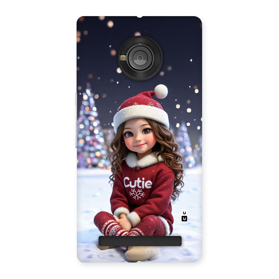 Girl In Snow Back Case for Yunique