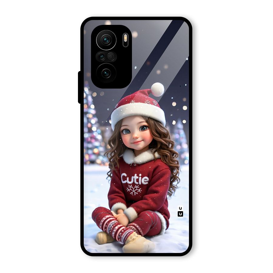 Girl In Snow Glass Back Case for Mi 11X Pro