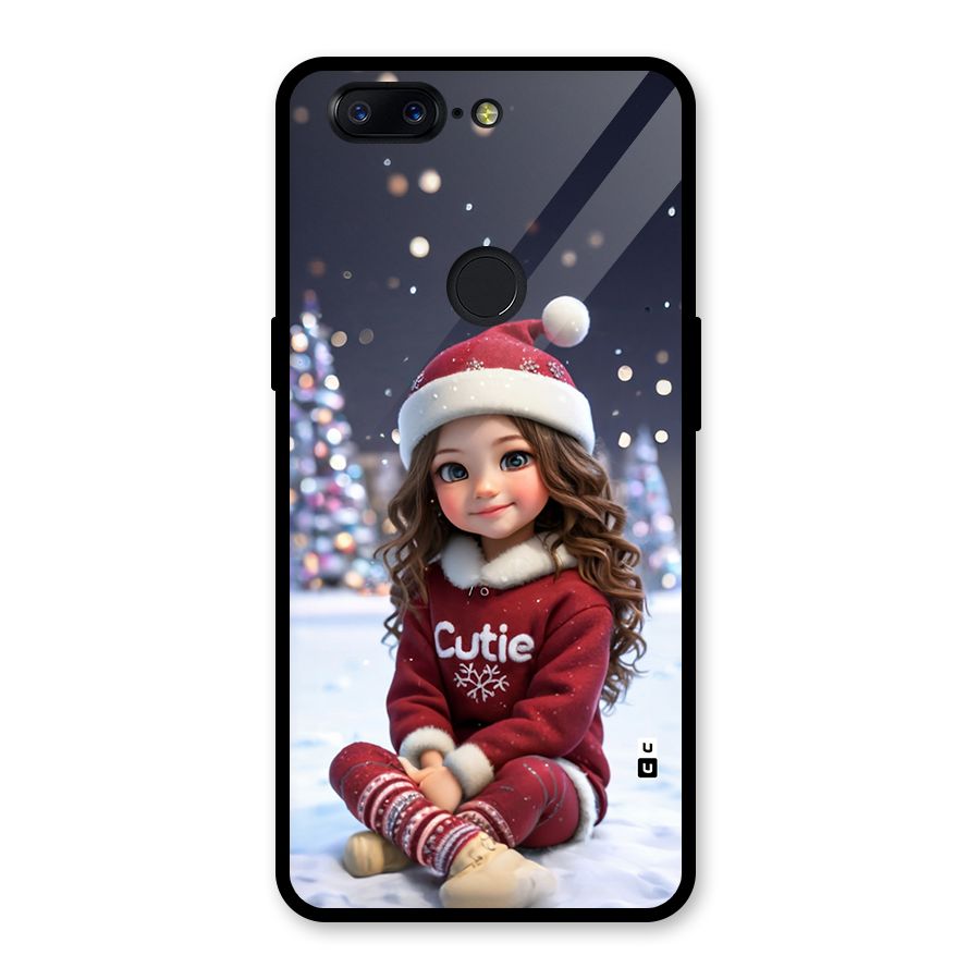 Girl In Snow Glass Back Case for OnePlus 5T