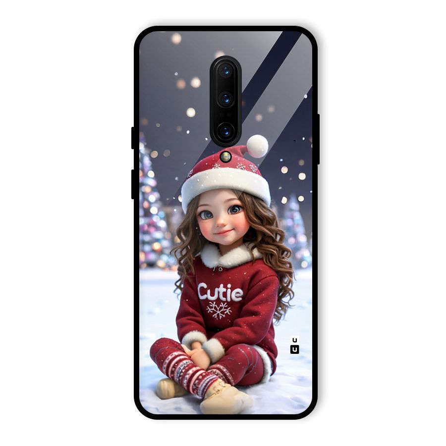 Girl In Snow Glass Back Case for OnePlus 7 Pro