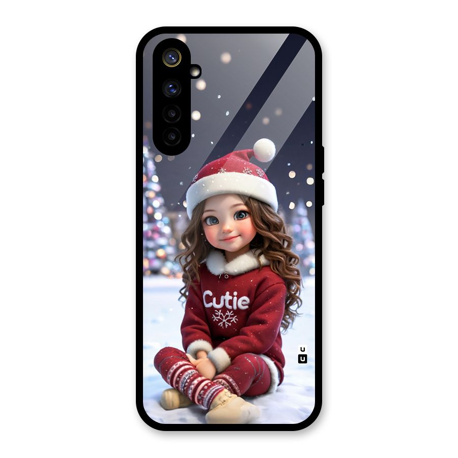 Girl In Snow Glass Back Case for Realme 6