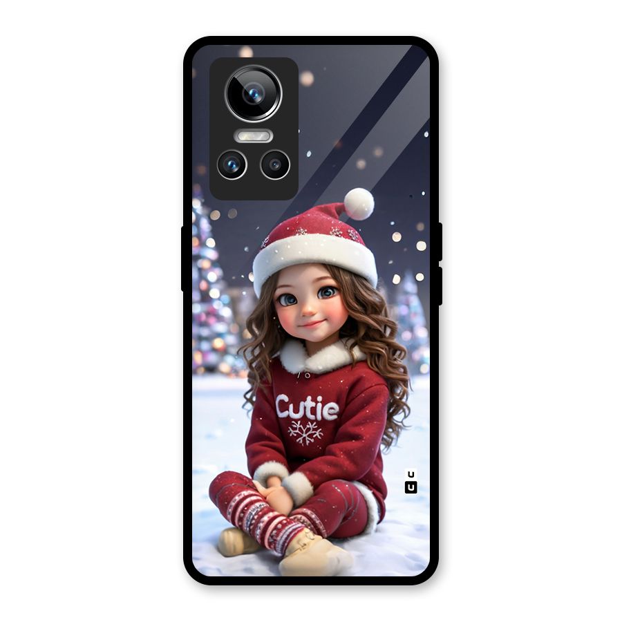 Girl In Snow Glass Back Case for Realme GT Neo 3