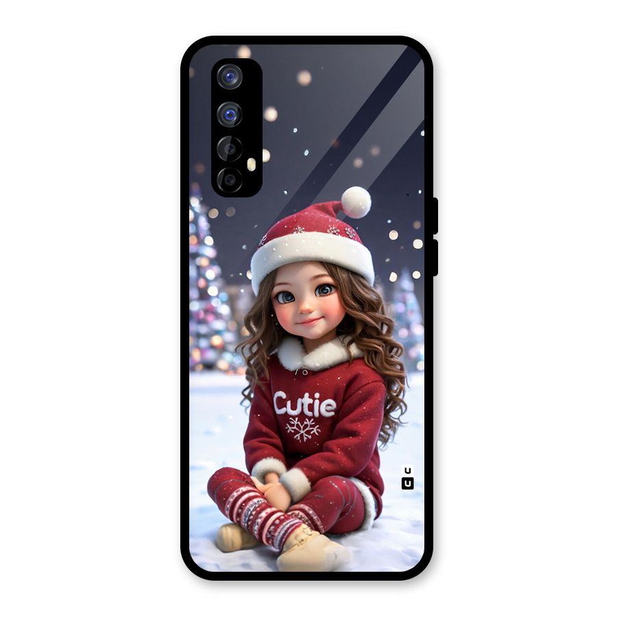 Girl In Snow Glass Back Case for Realme Narzo 20 Pro