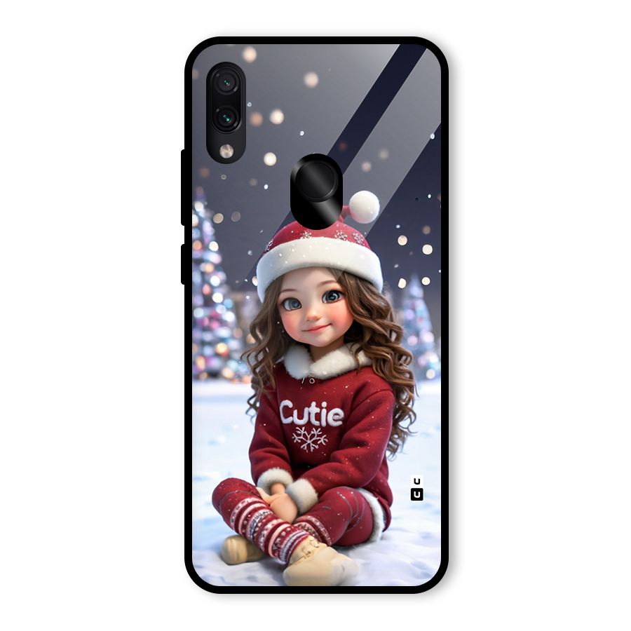 Girl In Snow Glass Back Case for Redmi Note 7 Pro