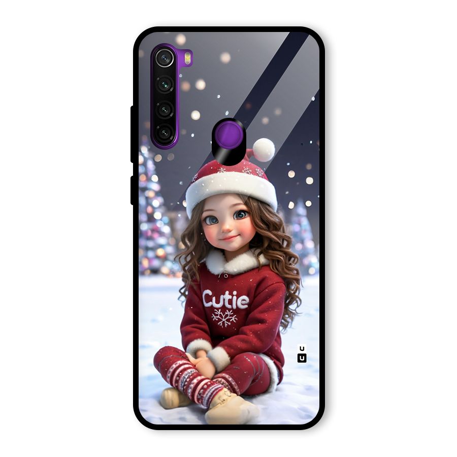 Girl In Snow Glass Back Case for Redmi Note 8