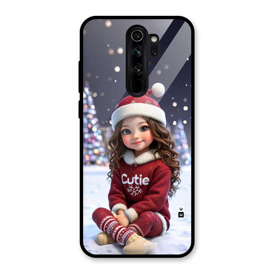 Girl In Snow Glass Back Case for Redmi Note 8 Pro