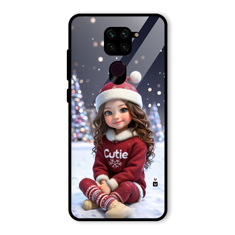 Girl In Snow Glass Back Case for Redmi Note 9