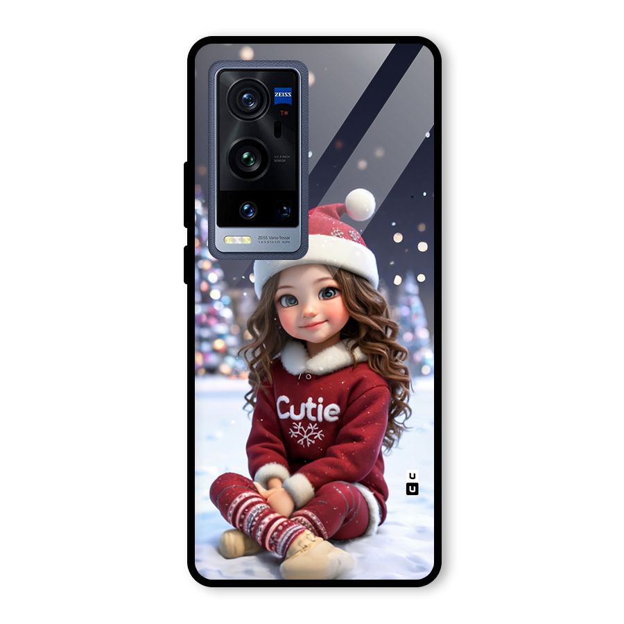 Girl In Snow Glass Back Case for Vivo X60 Pro Plus