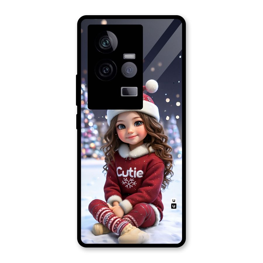 Girl In Snow Glass Back Case for Vivo iQOO 11 5G