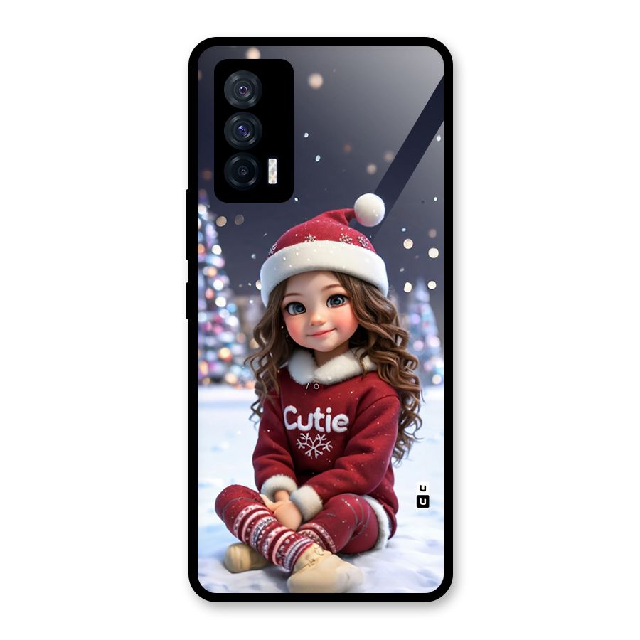 Girl In Snow Glass Back Case for Vivo iQOO 7 5G