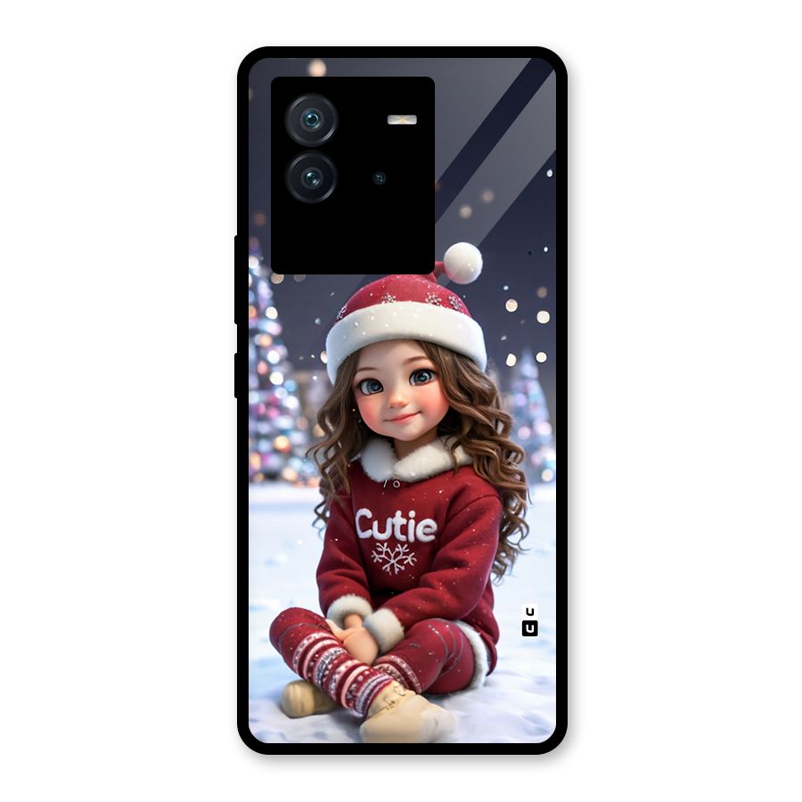 Girl In Snow Glass Back Case for Vivo iQOO Neo 6 5G