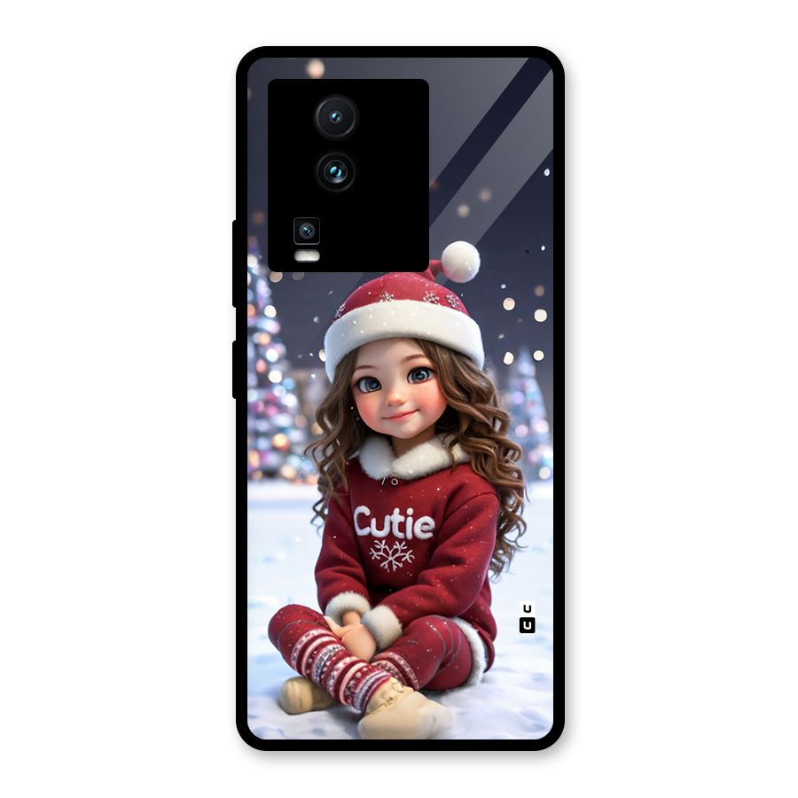 Girl In Snow Glass Back Case for Vivo iQOO Neo 7