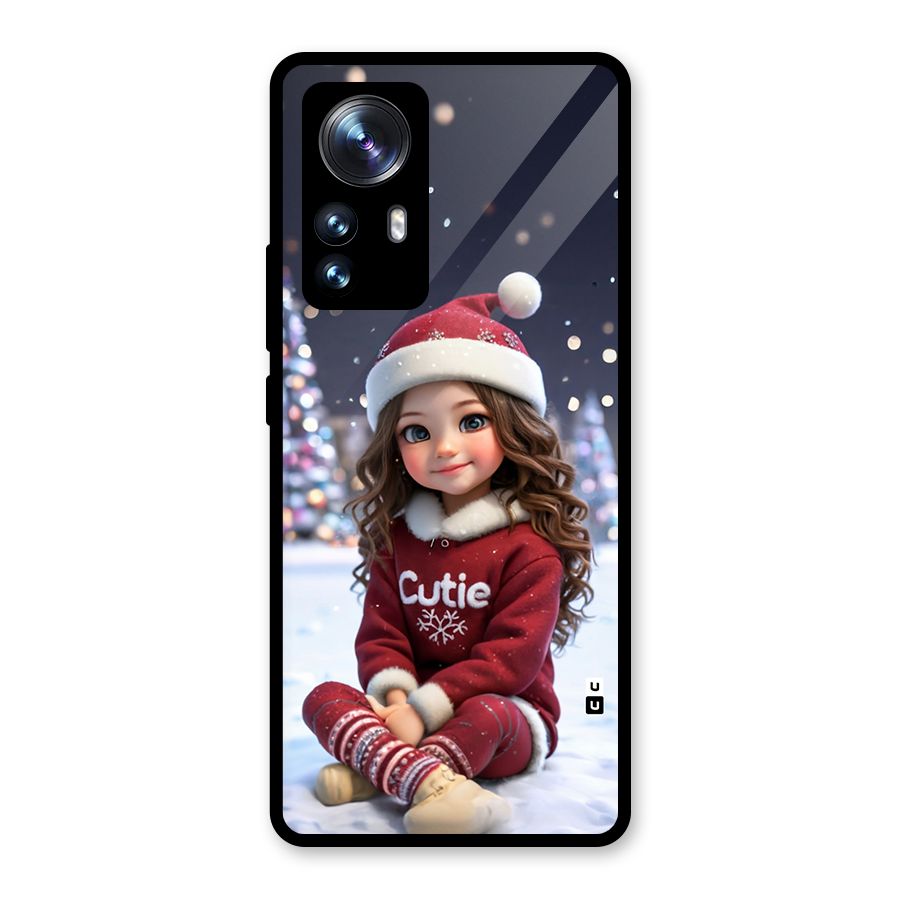 Girl In Snow Glass Back Case for Xiaomi 12 Pro