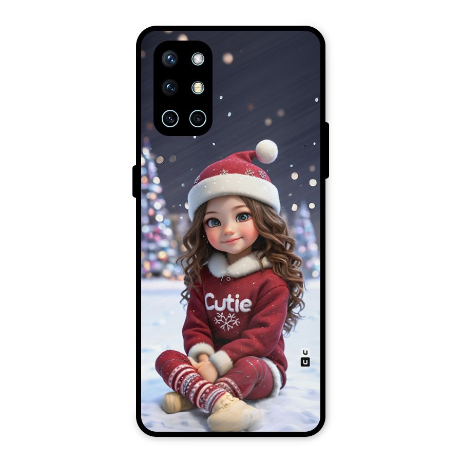 Girl In Snow Metal Back Case for OnePlus 9R