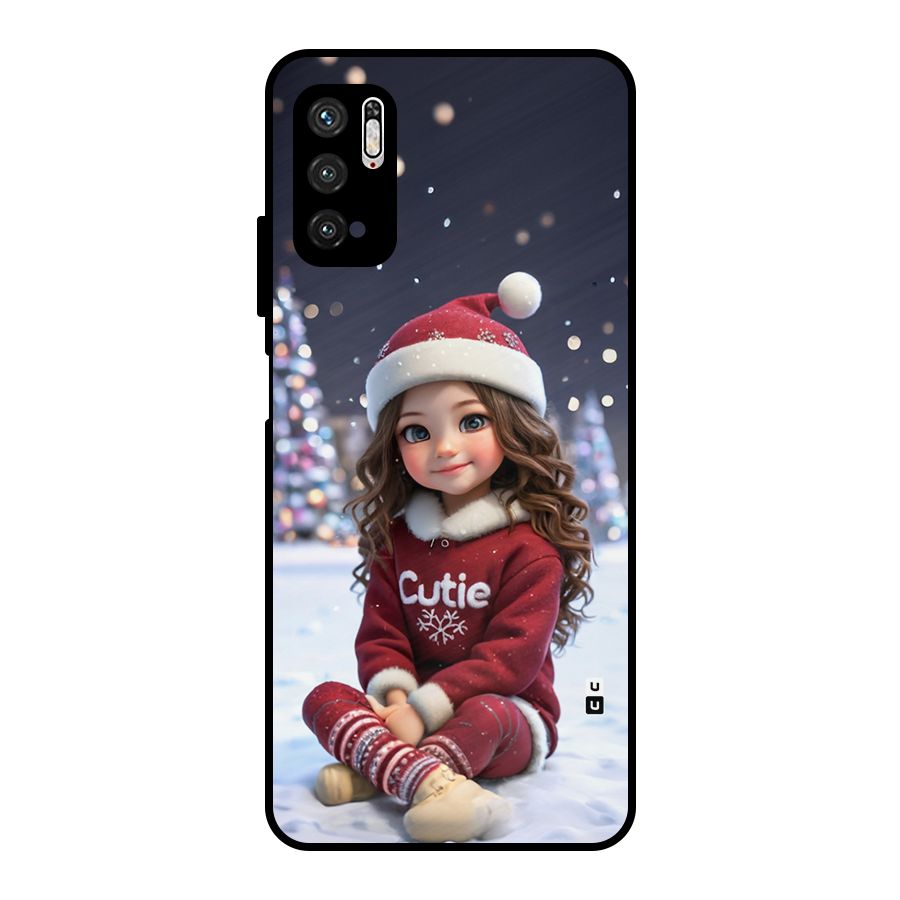 Girl In Snow Metal Back Case for Poco M3 Pro 5G
