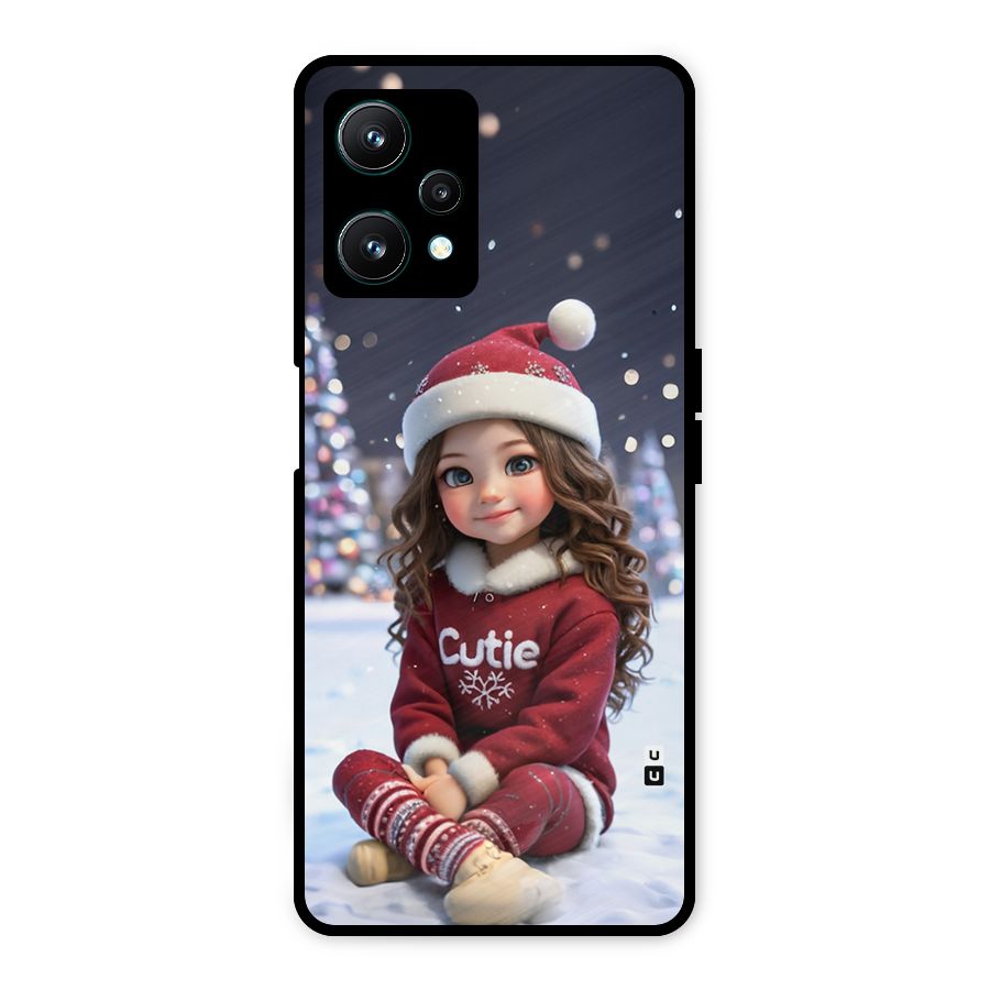 Girl In Snow Metal Back Case for Realme 9 Pro 5G
