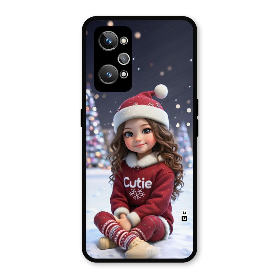Girl In Snow Metal Back Case for Realme GT Neo2