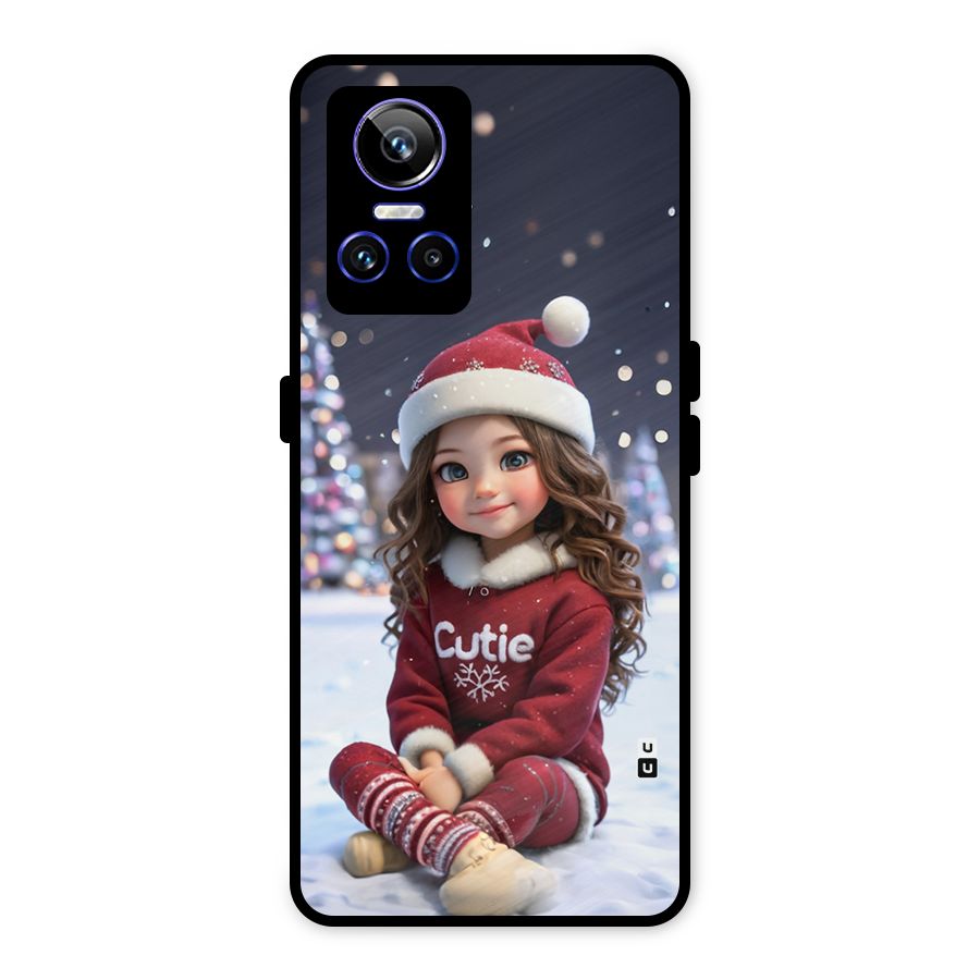 Girl In Snow Metal Back Case for Realme GT Neo 3