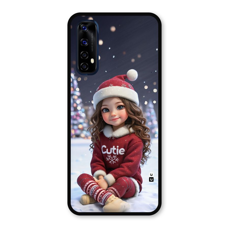 Girl In Snow Metal Back Case for Realme Narzo 20 Pro