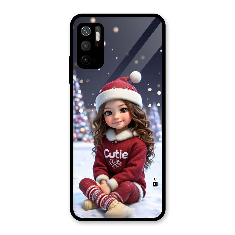 Girl In Snow Metal Back Case for Redmi Note 10T 5G