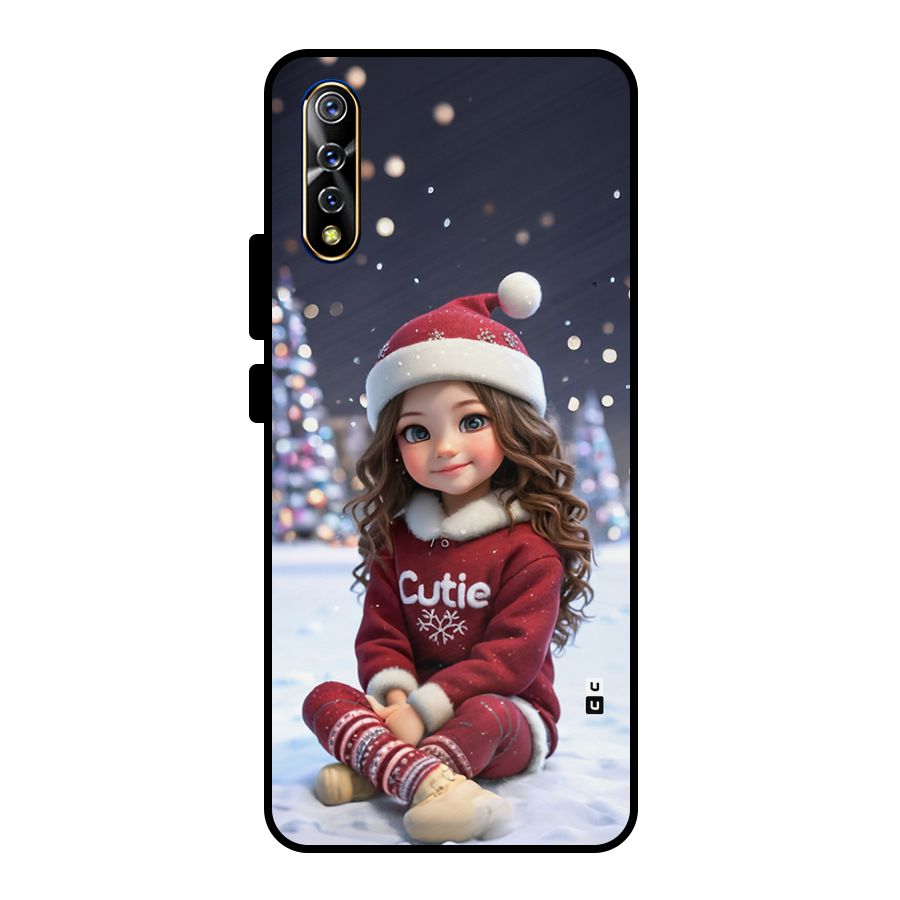 Girl In Snow Metal Back Case for Vivo S1
