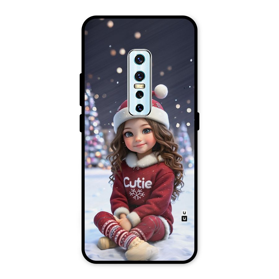 Girl In Snow Metal Back Case for Vivo V17 Pro