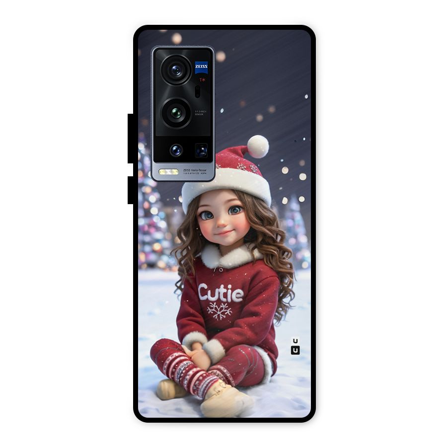 Girl In Snow Metal Back Case for Vivo X60 Pro Plus