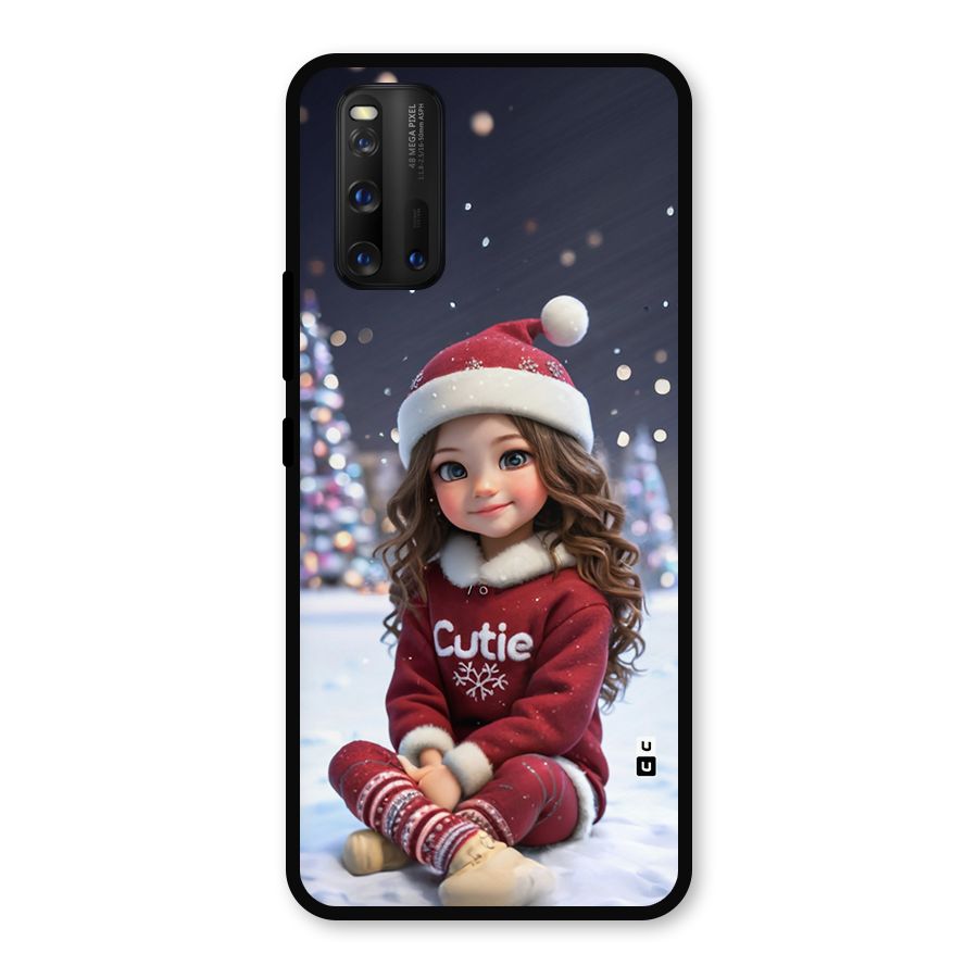 Girl In Snow Metal Back Case for iQOO 3