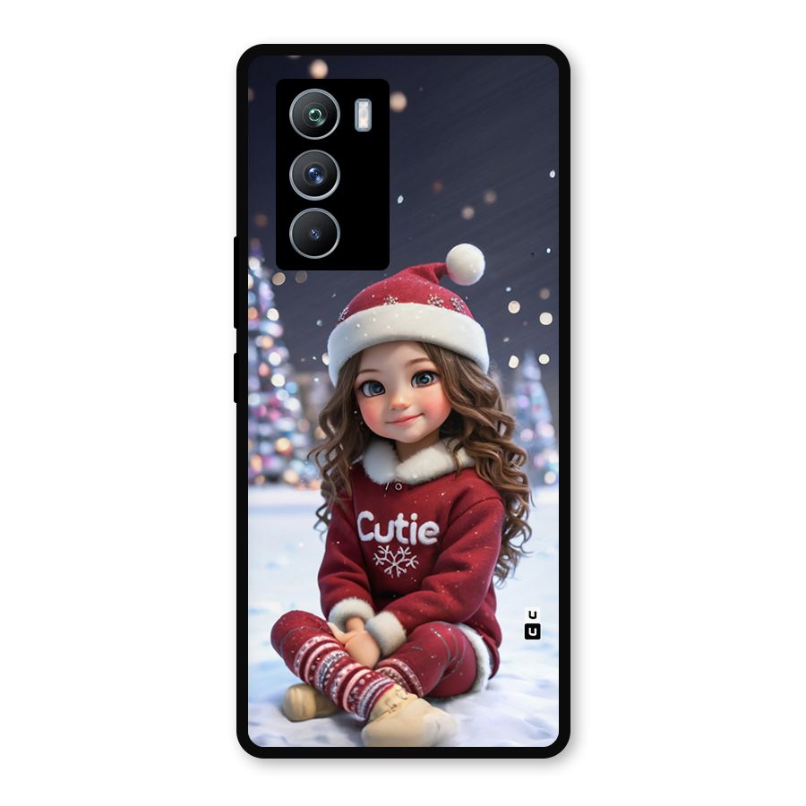Girl In Snow Metal Back Case for iQOO 9 SE
