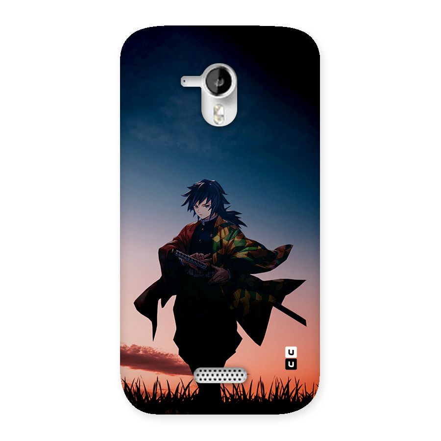 Giyu Tomioka Stance Back Case for Canvas HD A116