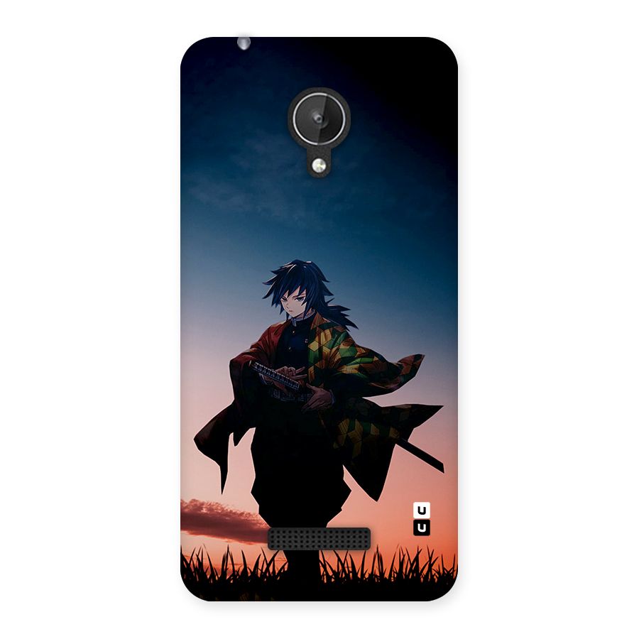 Giyu Tomioka Stance Back Case for Canvas Spark Q380