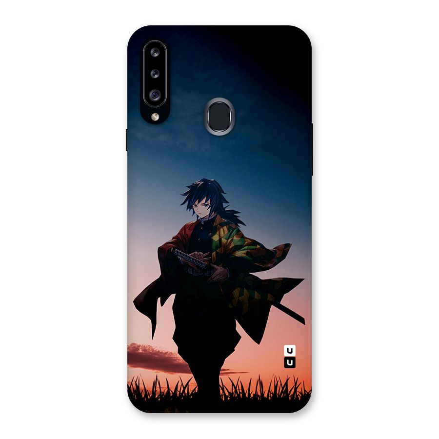 Giyu Tomioka Stance Back Case for Galaxy A20s
