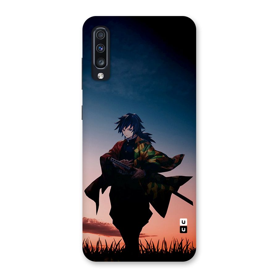 Giyu Tomioka Stance Back Case for Galaxy A70