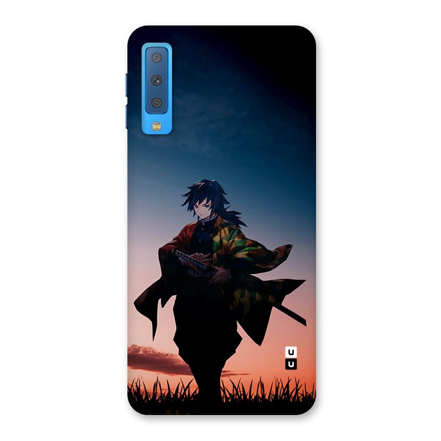 Giyu Tomioka Stance Back Case for Galaxy A7 (2018)