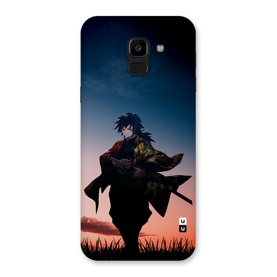 Giyu Tomioka Stance Back Case for Galaxy J6