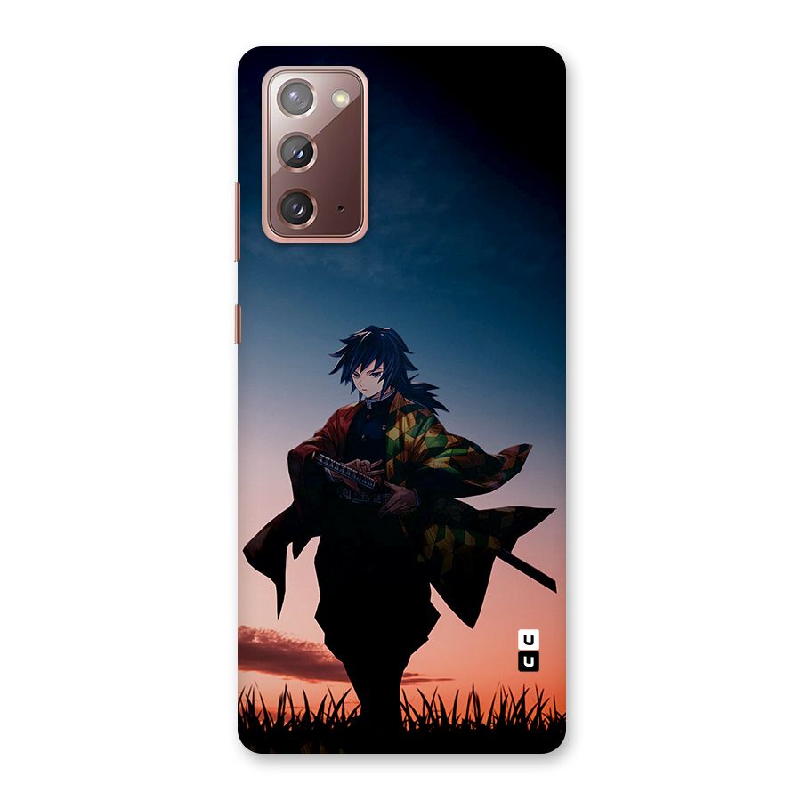 Giyu Tomioka Stance Back Case for Galaxy Note 20