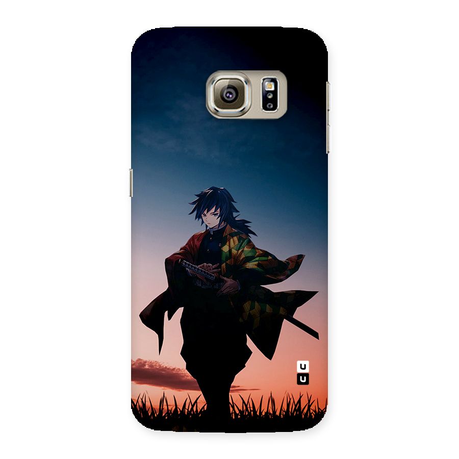 Giyu Tomioka Stance Back Case for Galaxy S6 edge